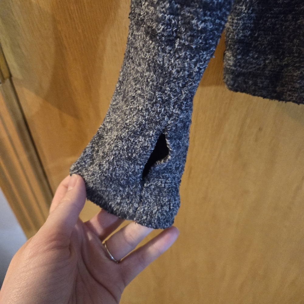 Barefoot Dreams Cozychic Lite Cowl Neck Sweater - Picture 4 of 5